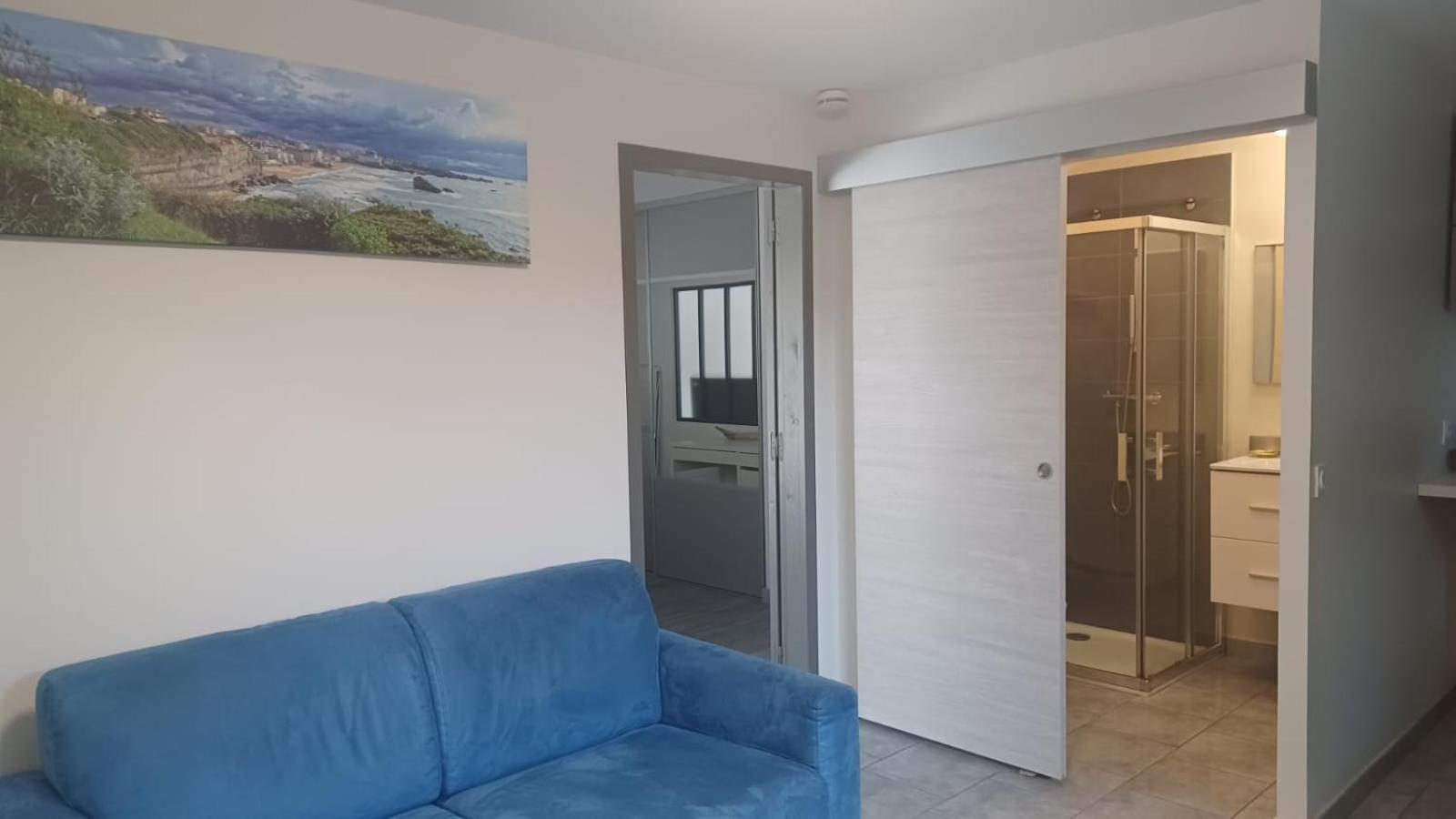 Agreable T2 Pres Des Plages Avec Parking Arcangues Kültér fotó